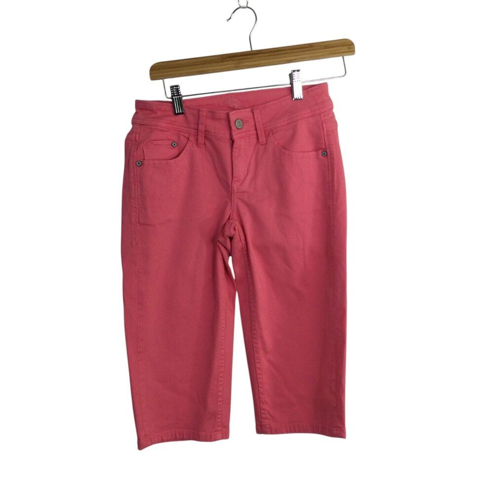 Tommy Bahama Women's Capri Afton Clam Diggers Pants Soft Flamingo Pink Size 0
